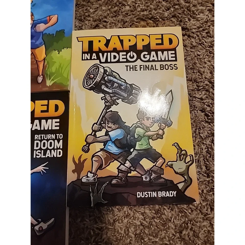 Trapped in a Video Game: The Complete Series‎ - Brady, Dustin - paperback